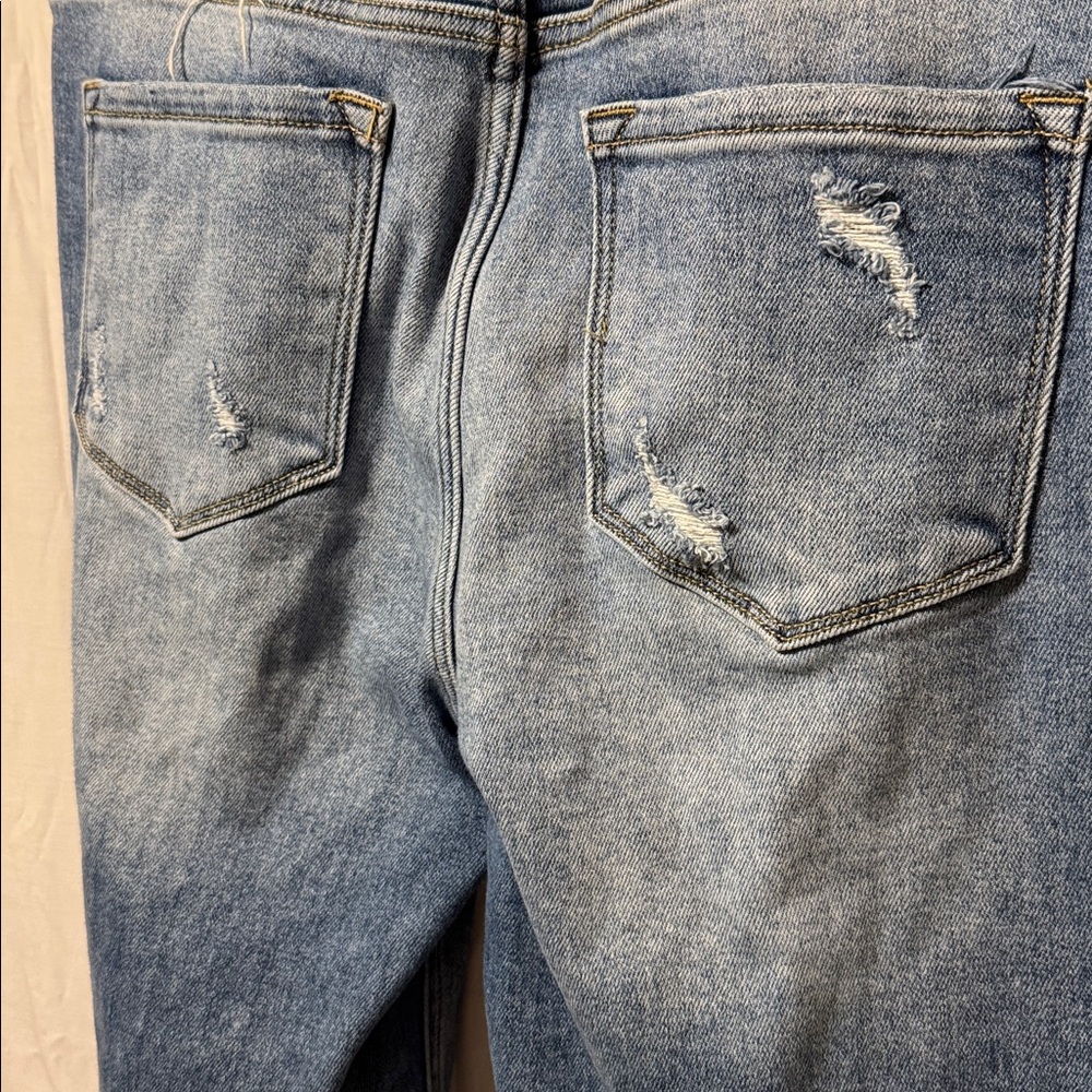 Kancan High Rise Distressed Mom Jeans - Picture 5 of 11
